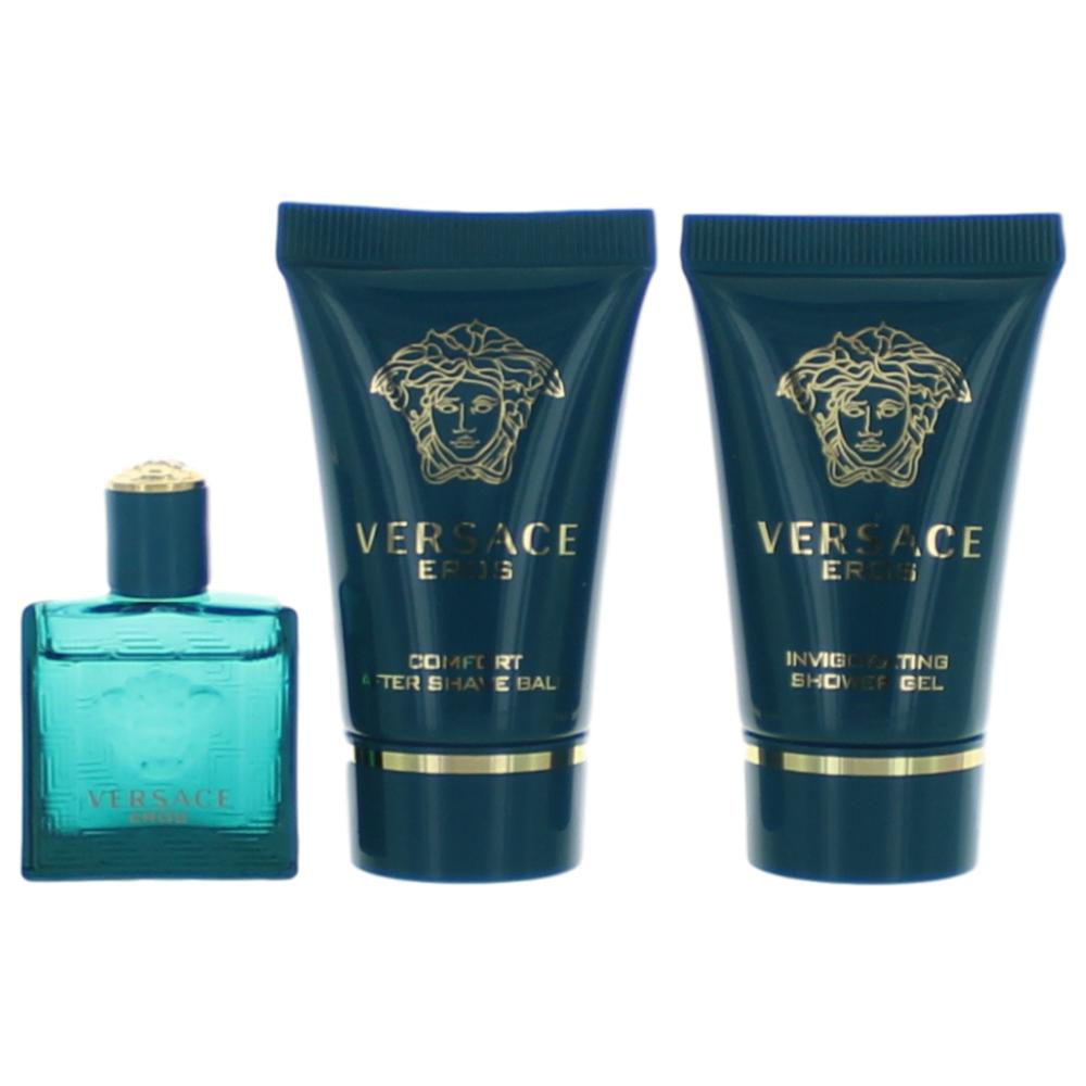 Photo of Eros by Versace, 3 Piece Mini Gift Set for Men